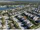 Aerial view showing home's location in a desirable neighborhood at 6337 Waves End Pl, Apollo Beach, FL 33572