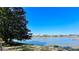 Scenic lake view showcasing waterfront properties and lush greenery on a clear, sunny day at 9107 Lingrove Rd, Weeki Wachee, FL 34613