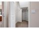 Large walk-in closet with wire shelving and hanging rods at 11240 Ragsdale Ct, New Port Richey, FL 34654