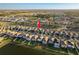 Aerial view of a house in a residential neighborhood at 11418 Sage Canyon Dr, Riverview, FL 33578