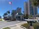 Secure gated entrance to this exclusive community at 1540 Gulf Blvd # 2107, Clearwater Beach, FL 33767