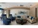 Comfortable lounge area with seating for guests at 1540 Gulf Blvd # 2107, Clearwater Beach, FL 33767