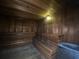 Clean and modern sauna with wooden benches at 1540 Gulf Blvd # 2107, Clearwater Beach, FL 33767