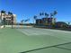 Well-maintained tennis court for recreation at 1540 Gulf Blvd # 2107, Clearwater Beach, FL 33767