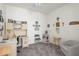 Dedicated home office space with desk, chair, and ample storage at 5733 Heronpark Pl, Lithia, FL 33547