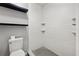 Clean bathroom with white tile shower and single vanity at 6490 Cape Hatteras Ne Way # 2, St Petersburg, FL 33702