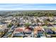 Wide aerial showcasing the house and neighborhood at 7505 Eastmoor Ct, Tampa, FL 33615