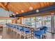 Community bar with seating and water views at 9415 Blind Pass Rd # 601, St Pete Beach, FL 33706