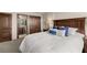 Bedroom with ensuite bathroom and double closets at 9415 Blind Pass Rd # 601, St Pete Beach, FL 33706