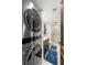 Convenient laundry room with stackable washer and dryer at 9415 Blind Pass Rd # 601, St Pete Beach, FL 33706