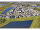 Aerial view of community at 10507 Daybreak Gln, Parrish, FL 34219