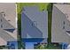 Top-down view of a house with gray asphalt shingle roof at 10507 Daybreak Gln, Parrish, FL 34219