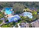 Community pool and playground at 10507 Daybreak Gln, Parrish, FL 34219