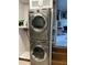 Stackable LG washer and dryer in a closet at 119 30Th N Ave, St Petersburg, FL 33704