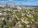 Aerial view showing home location and surrounding neighborhood at 1846 3Rd S St, St Petersburg, FL 33705