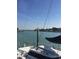 View from a boat, showing a waterfront community at 339 Bath Club S Blvd, North Redington Beach, FL 33708