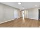 Upstairs hallway with access to bedrooms and bathroom at 1192 Multiflora Loop, Lutz, FL 33558