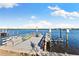 Spacious dock perfect for relaxing or boating, offering stunning water views at 152 Carlyle Dr, Palm Harbor, FL 34683