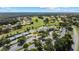 Aerial view of community amenities, including pool and tennis at 2451 N Buckmeadow Loop, Hernando, FL 34442