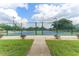 Well-maintained community tennis courts at 2451 N Buckmeadow Loop, Hernando, FL 34442