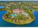 Luxury community pool and tennis courts at 8376 Catamaran Cir, Lakewood Ranch, FL 34202