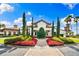 Grand entrance to the community clubhouse at 8376 Catamaran Cir, Lakewood Ranch, FL 34202