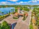 Gated entrance to the Lake Club community at 8376 Catamaran Cir, Lakewood Ranch, FL 34202