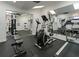 Well-equipped gym with treadmills, elliptical machines, and weight equipment at 900 Cove Cay Dr # 2B, Clearwater, FL 33760