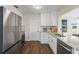 Modern kitchen featuring stainless steel appliances and granite countertops at 9201 40Th N Way, Pinellas Park, FL 33782