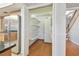 Walk-in pantry with ample shelving for storage at 11114 Lake Sassa Dr, Thonotosassa, FL 33592