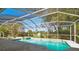 Inviting screened pool and spa, perfect for relaxation and entertaining at 11114 Lake Sassa Dr, Thonotosassa, FL 33592