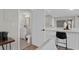 Clean bathroom with white vanity, toilet and hexagonal tile floor at 4015 Bayshore Blvd # 16A, Tampa, FL 33611