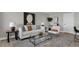 Cozy living room with white couch and a modern coffee table at 4015 Bayshore Blvd # 16A, Tampa, FL 33611