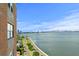 Stunning panoramic view of the cityscape and bay from a high-rise building at 4015 Bayshore Blvd # 16A, Tampa, FL 33611