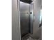 Stainless steel elevator with the number 3 on the door at 4500 37Th S St # 27, St Petersburg, FL 33711