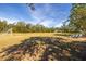 Expansive soccer field with goals and spectator seating, perfect for recreation at 15435 27Th E Ct, Parrish, FL 34219