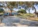 Large paved patio area perfect for outdoor entertaining at 3111 Lewis Rd, Dover, FL 33527