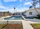 Relaxing pool and spa area with a tranquil water view at 440 115Th Ave, Treasure Island, FL 33706