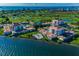 Aerial view of community by the waterfront at 6180 Sun Blvd # 204, St Petersburg, FL 33715