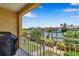 Enjoy breathtaking waterfront views from your private balcony at 1069 Pinellas Bayway S, Tierra Verde, FL 33715