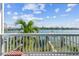 Balcony view overlooking the water with boats and docks at 143 94Th Ave # 2, Treasure Island, FL 33706