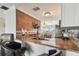 Kitchen with granite countertops and breakfast bar at 143 94Th Ave # 2, Treasure Island, FL 33706