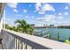 Stunning water view from balcony, cityscape visible at 143 94Th Ave # 2, Treasure Island, FL 33706