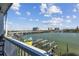 Panoramic view of the waterway, bridge, and cityscape at 143 94Th Ave # 2, Treasure Island, FL 33706