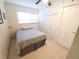 Bedroom with double bed and spacious closet at 2361 Jamaican St # 15, Clearwater, FL 33763