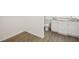 Bathroom boasts double vanity and updated fixtures at 2537 Martha Ln, Land O Lakes, FL 34639