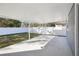 Spacious covered patio overlooking backyard at 2537 Martha Ln, Land O Lakes, FL 34639