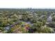 Aerial view showing home's location in a residential neighborhood at 3620 Queen N St, St Petersburg, FL 33713