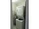 Compact laundry room with stackable washer and dryer at 3631 4Th N Ave, St Petersburg, FL 33713