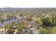 Aerial view showcasing the property's waterfront location and neighborhood context at 4780 Butterfly Ne Pl, St Petersburg, FL 33703